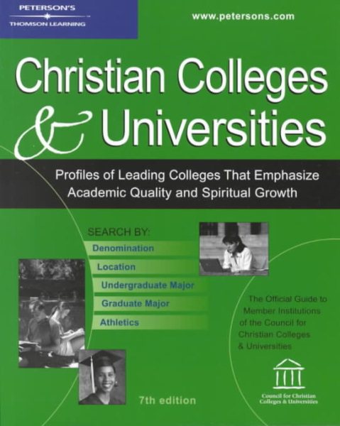 Peterson's Christian Colleges and Universities cover