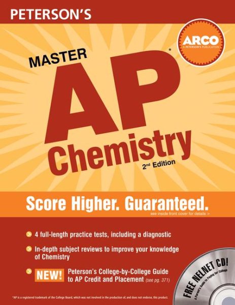 Peterson's Master AP Chemistry cover