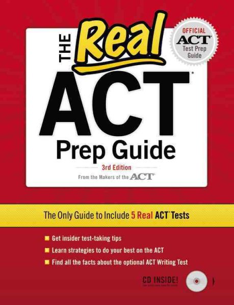 The Real ACT Prep Guide (Official Act Prep Guide) cover