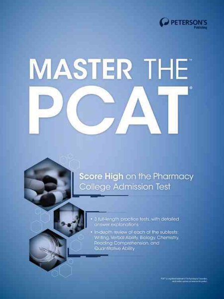 Master the PCAT (Peterson's Master the PCAT) cover