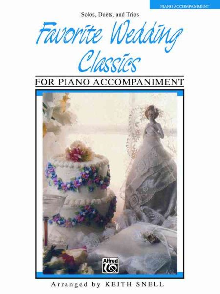 Favorite Wedding Classics: Piano Acc. (Favorite Series) cover