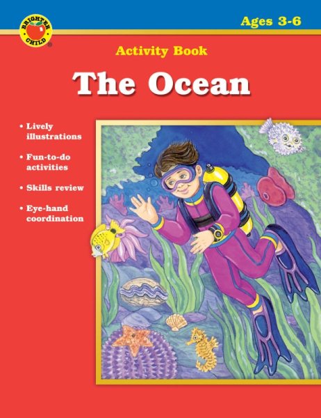 The Ocean (Brighter Child Activity Books) ages 3-6 cover