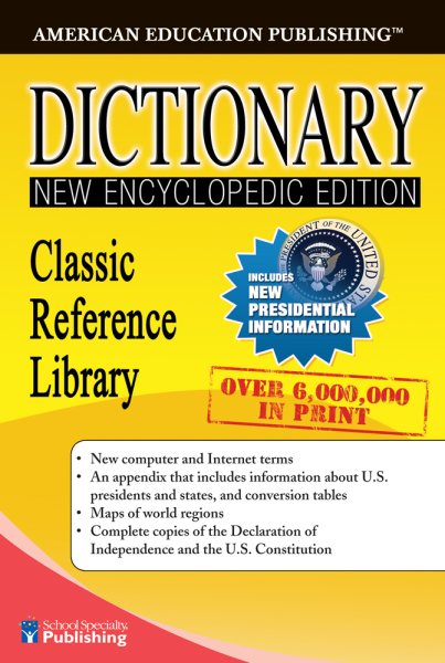 Dictionary, Grades 6 - 12 (Classic Reference Library (American Education Publishing)) cover