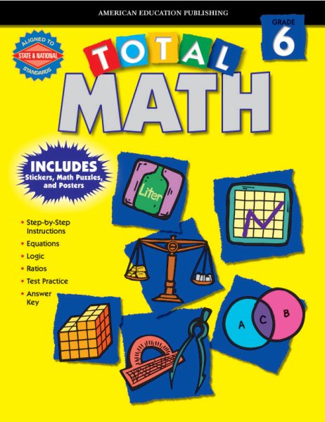 Total Math, Grade 6 cover