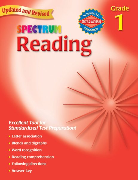 Spectrum Reading, Grade 1 cover