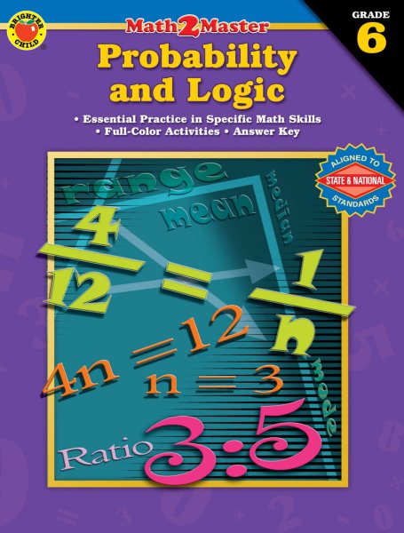 Math 2 Master Probability and Logic; Grade 6 cover