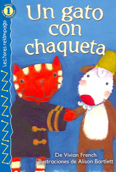 Un gato con chaqueta (A Cat in a Coat), Level 1 (Lightning Readers (Spanish)) (Spanish Edition) cover