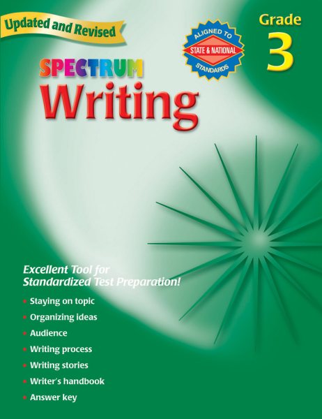 Spectrum Writing, Grade 3 cover