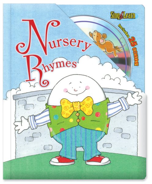 Nursery Rhymes Sing & Learn Padded Board Book With CD cover