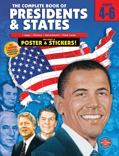The Complete Book of Presidents & States: Grades 4-6 cover