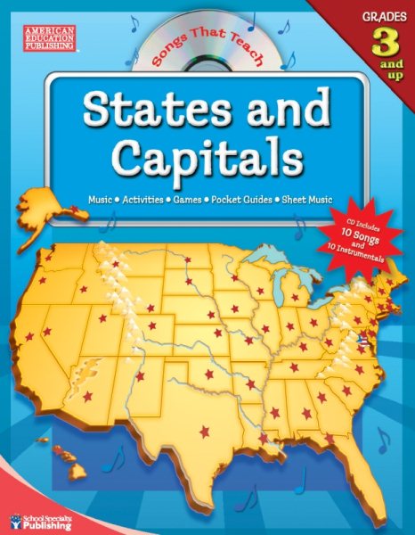 Songs That Teach States and Capitals cover