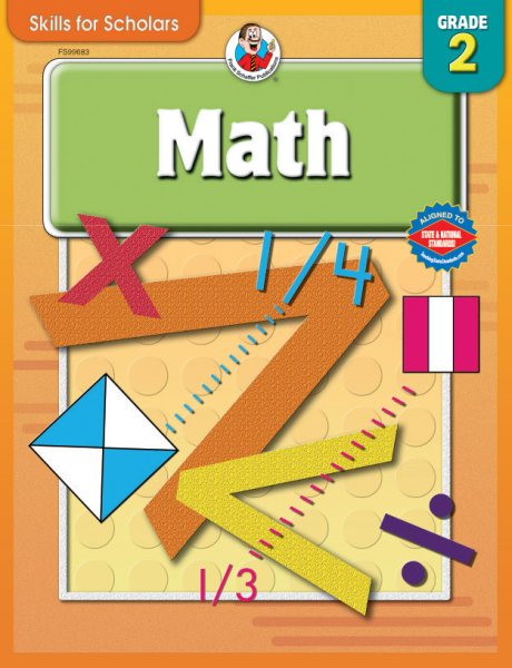Skills for Scholars Math, Grade 2 cover