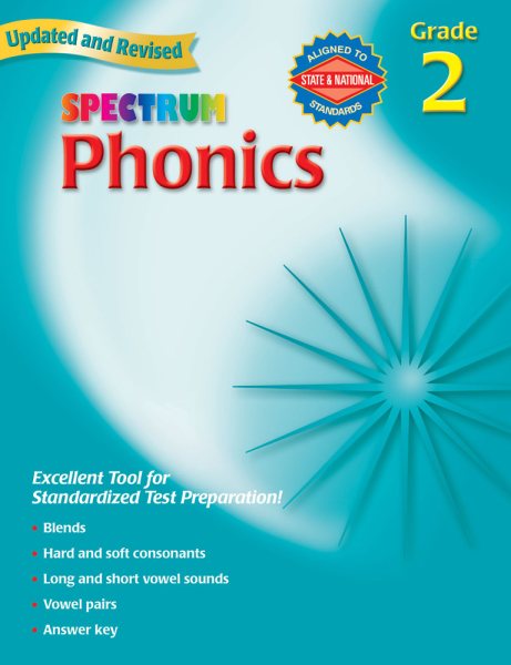 Phonics, Grade 2 (Spectrum)