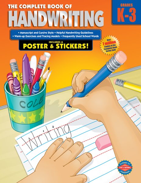 The Complete Book of Handwriting, Grades K-3 cover
