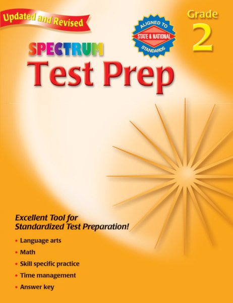 Test Prep, Grade 2 (Spectrum) cover