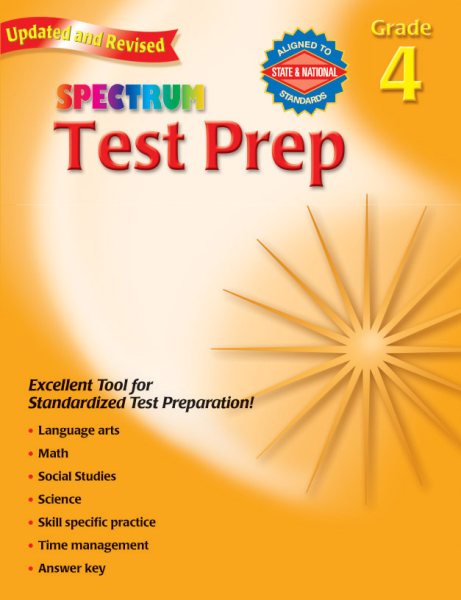 Spectrum: Test Prep, Grade 4 cover