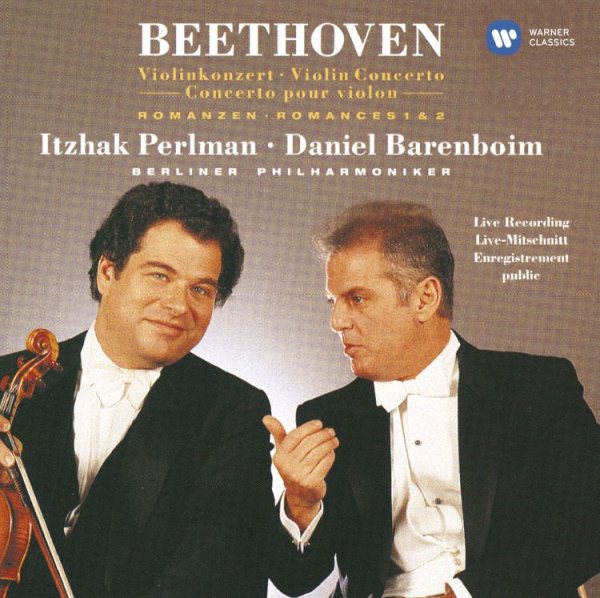 Beethoven: Violin Concerto, Romances 1 & 2 cover