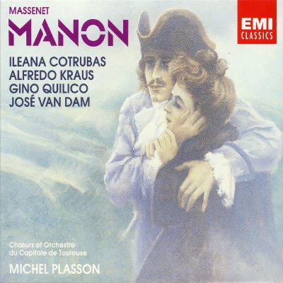 Massenet - Manon / Cotrubas · Kraus · Quilico · van Dam · Capitole de Toulouse · Plasson cover