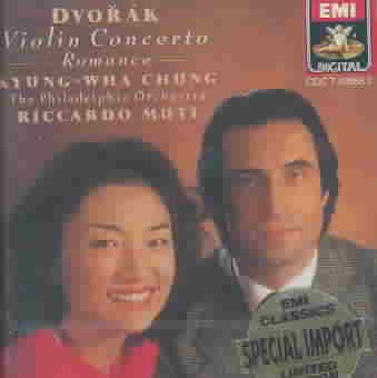 Dvorak: Violin Concerto in Am, Op.53: Romance in Fm, Op. 11 cover