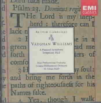 Vaughan Williams: A Pastoral Symphony & Symphony No. 5 cover
