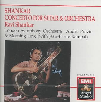 Shankar: Concerto for Sitar & Orchestra; Morning Love cover