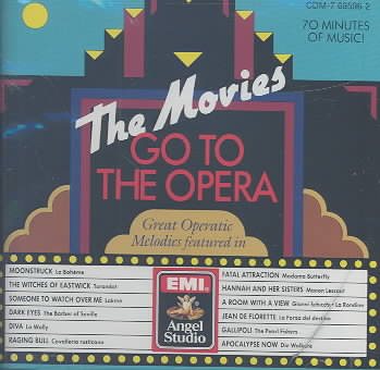 The Movies Go To The Opera: Great Operatic Melodies featured in cover