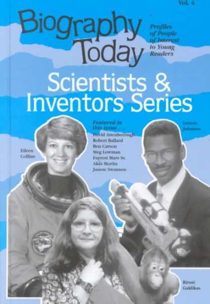 Biography Today Scientists and Inventors: Profiles of People of Interest to Young Readers (Biography Today Scientists and Inventors Series) cover