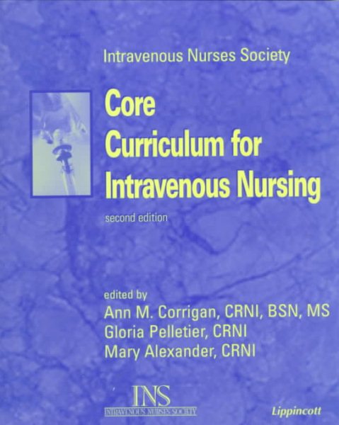 Core Curriculum for Intravenous Nursing (Books) cover