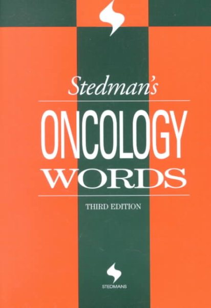 Stedman's Oncology Words cover