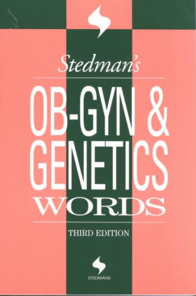 Stedman's OB-GYN and Genetics Words cover