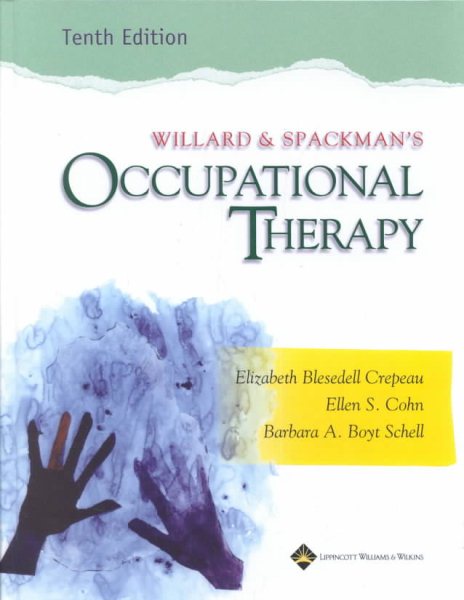 Willard and Spackman's Occupational Therapy cover