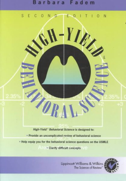 High-Yield Behavioral Science cover