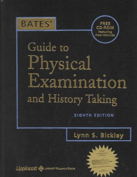 Bates' Guide to Physical Examination & History Taking (Book with CD-ROM) cover