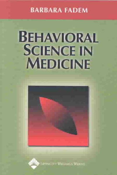 Behavioral Science in Medicine cover