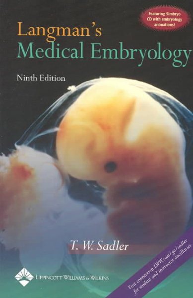 Langman's Medical Embryology with Simbryo CD-ROM, Ninth Edition cover