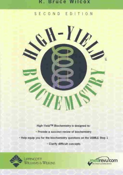 High-Yield Biochemistry (High-Yield Series) cover