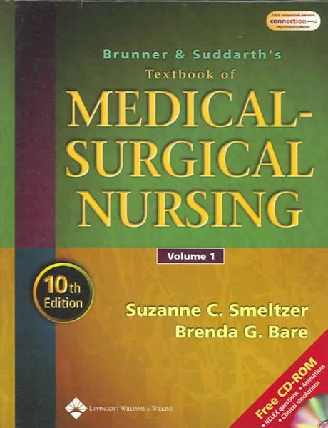Brunner and Suddarth's Textbook of Medical-Surgical Nursing (2 Volume Set) cover