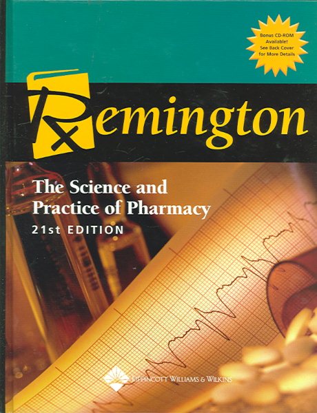 Remington: The Science And Practice Of Pharmacy cover