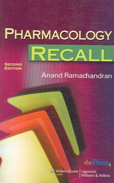 Pharmacology Recall cover