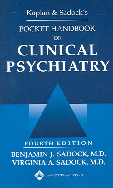 Kaplan and Sadock's Pocket Handbook of Clinical Psychiatry cover