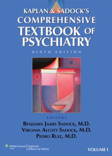 Kaplan and Sadock's Comprehensive Textbook of Psychiatry (2 Volume Set) cover