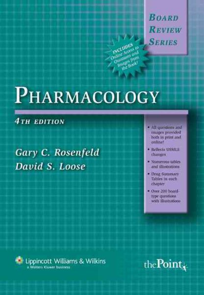 Pharmacology: Board Review Series (Lippincott Board Review)