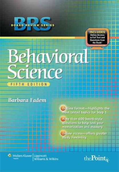 Behavioral Science (Board Review) cover
