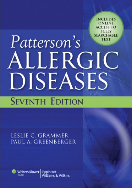 Patterson's Allergic Diseases (Allergic Diseases: Diagnosis & Management) cover