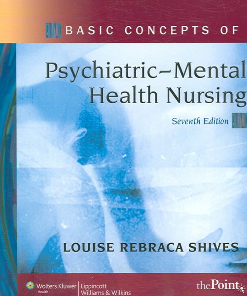 Basic Concepts of Psychiatric-Mental Health Nursing (Point (Lippincott Williams & Wilkins)) cover