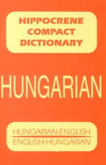 Dic Hungarian-English English-Hungarian Compact Dictionary (Hippocrene compact dictionary) cover