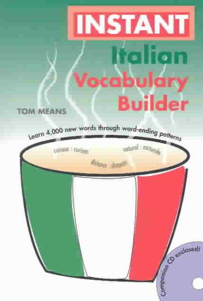 Instant Italian Vocabulary Builder: Bilingual (Hippocrene Instant Vocabulary Builder) (English and Italian Edition) cover