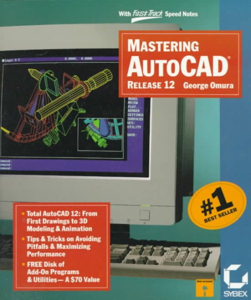 Mastering Autocad Release 12/Book and Disk cover
