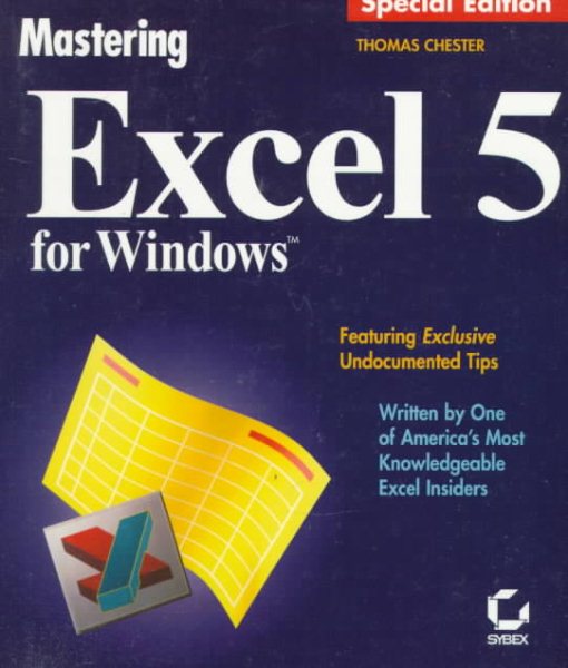 Mastering Excel 5 for Windows/Excel 5 for Windows Instant Reference cover
