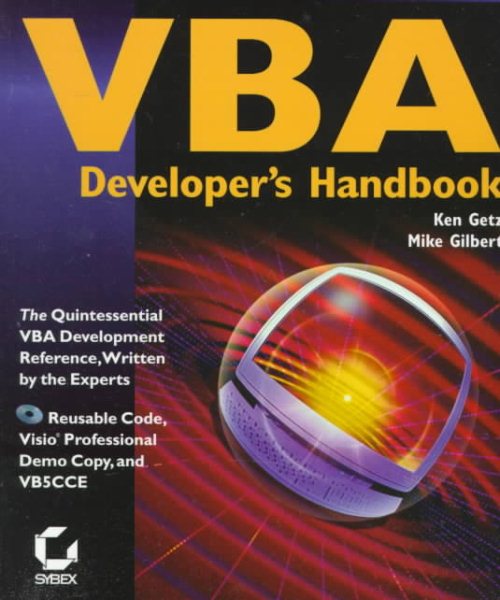 VBA Developer's Handbook cover